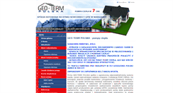 Desktop Screenshot of geo-term.pl