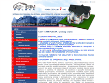 Tablet Screenshot of geo-term.pl